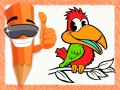Spill Birds Coloring