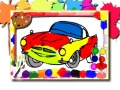 Spill Racing Cars Coloring Book