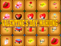 Spill Valentines Day Mahjong