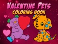 Spill Valentine Pets Coloring Book
