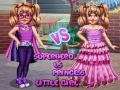 Spill Little Girl Superhero vs Princess