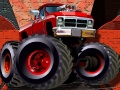 Spill Crazy Monster Trucks Puzzle