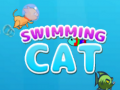 Spill Swimming Cat