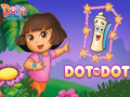 Spill Dora The explorer Dot to Dot