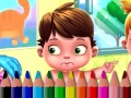 Spill Back To School: Baby Coloring Book