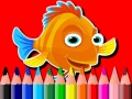 Spill Back To School: Fish Coloring Book