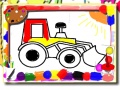 Spill Back to School: Kids Car Coloring