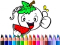 Spill Back To School: Vegy Coloring Book