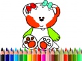 Spill Back to School: Sweet Bear Coloring