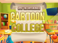 Spill Spot the Differences Cartoon College