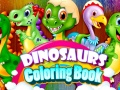 Spill Dinosaurs Coloring Book