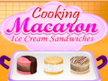 Spill Cooking Macaron Ice Cream Sandwiches