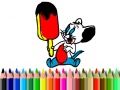 Spill Back To School: Mouse Coloring