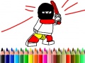 Spill Back To School: Hero Coloring Book