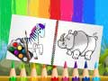 Spill Funny Animals Coloring Book