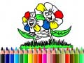 Spill Back to School: Flowers Coloring