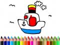 Spill Back to School: Boat Coloring