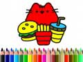 Spill Back To School: Cute Cats Coloring