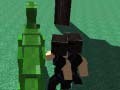 Spill Blocky Dino Park Raptor Attack