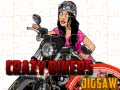 Spill Crazy Bikers Jigsaw