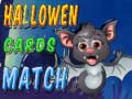 Spill Halloween Cards Match
