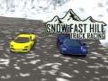 Spill Snow Fast Hill: Track Racing