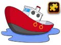 Spill Cartoon Ship Puzzle
