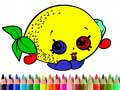 Spill Back To School: Fruits Coloring Book