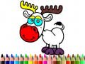 Spill Back to School: Deer Coloring Book