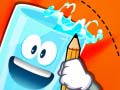 Spill Happy Fill Glass