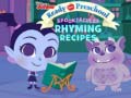 Spill Spooktacular Rhyming Recipes