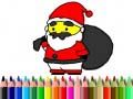 Spill Back To School: Santa Claus Coloring