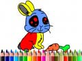 Spill Back To School: Rabbit Coloring Book