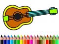 Spill Back To School: Music Instrument Coloring Book