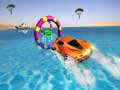 Spill Floating Water Surfer Car Driving: Beach Racing