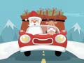 Spill Santa Giving Presents Jigsaw