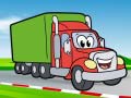 Spill Happy Trucks Coloring