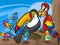 Spill Exotic Birds Coloring