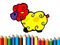 Spill Baby Sheep Coloring