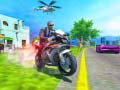 Spill Police Motorbike Driver