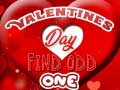 Spill Valentines Day Find Odd One