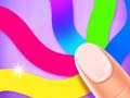 Spill Finger Painting