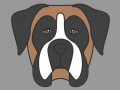 Spill Doggy Face Coloring