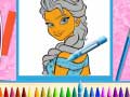 Spill The Princess Sisters Coloring