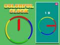 Spill Colorful Clock