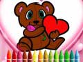 Spill Animals Valentine Coloring