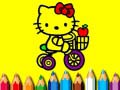 Spill Back To School: Sweet Kitty Coloring