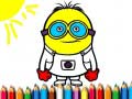 Spill Cute Monsters Coloring Book