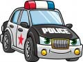 Spill Cartoon Police Cars