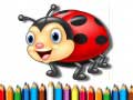 Spill Ladybug Coloring Book